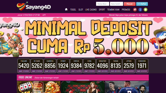 SAYANG4D SAYANG4D